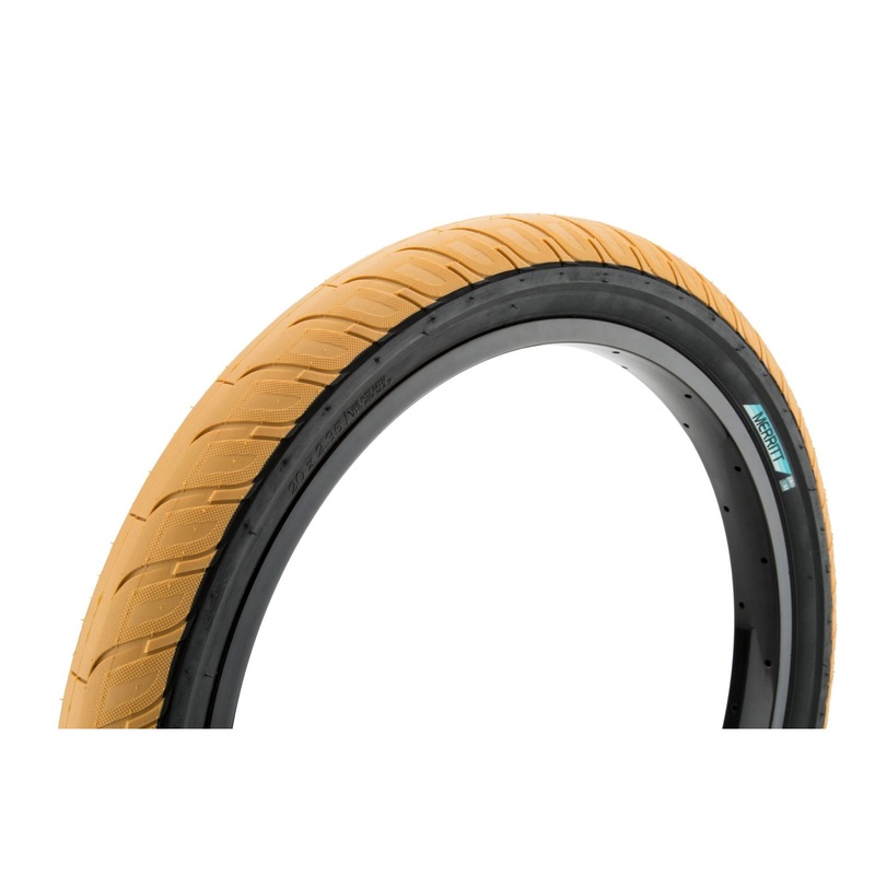 20×2.35 Merritt BMX Option “Slidewall” Tire – 110psi – Gum & Black