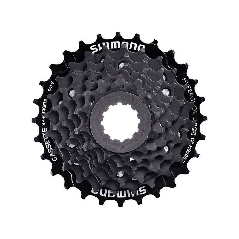 Shimano CS HG200 12-28 7 Speed Cassette CS-HG200-7 ECSHG2007228T 12-28T Black