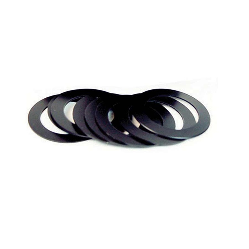 Wheels Manufacturing 0.7mm Black Aluminum Bottom Bracket Spacer