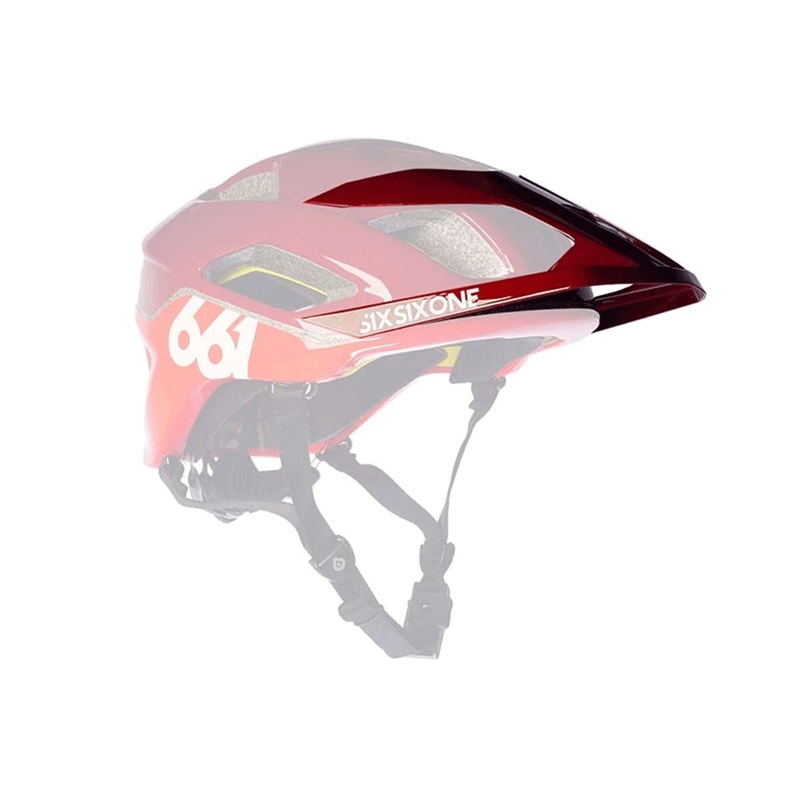 661 Evo AM Helmet Visor – Matador Red