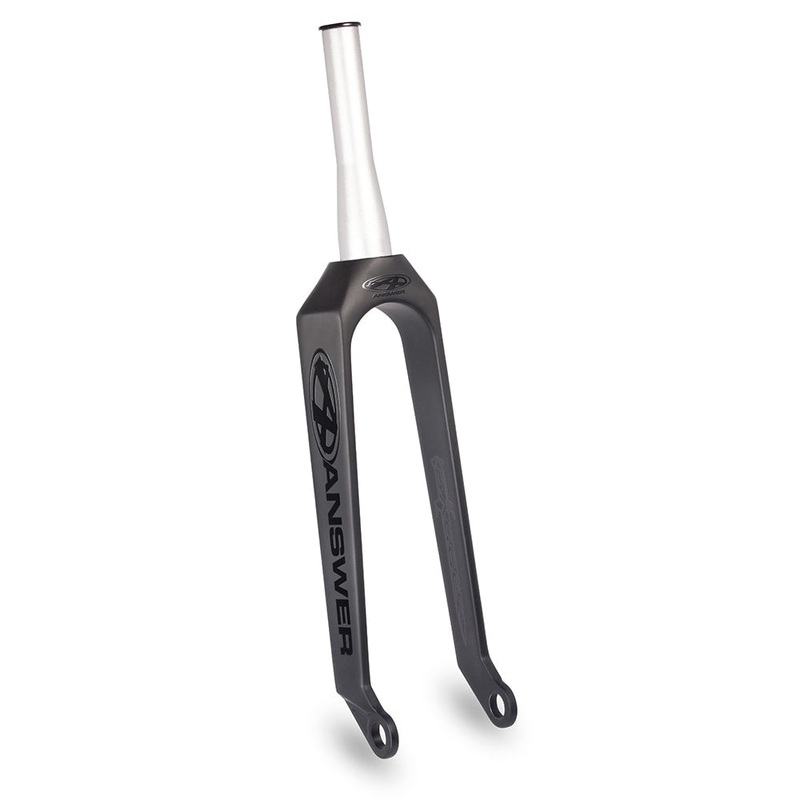 Answer Dagger Pro Cruiser Carbon BMX Race Fork-24″-1 1/8″-20mm-Matte Black