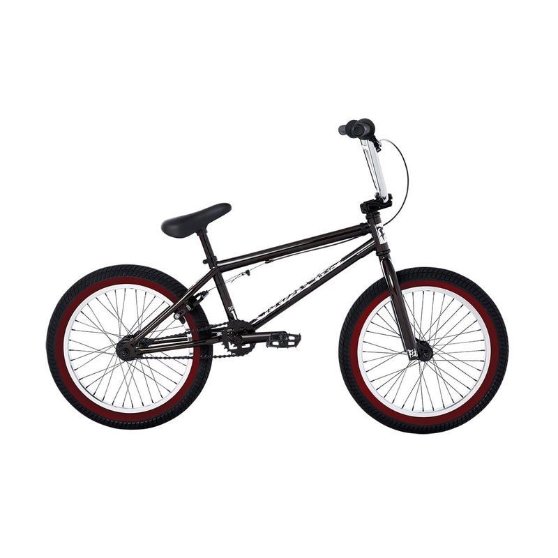 Fit Misfit 18″ BMX Freestyle Bike-Trans Black