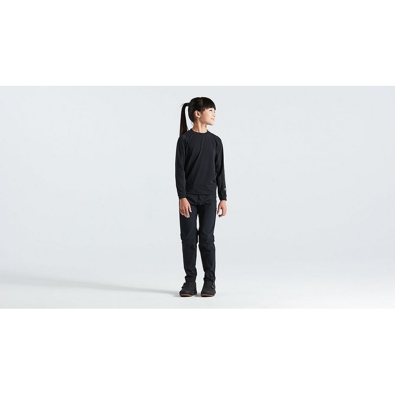 Specialized trail jersey ls yth black sm