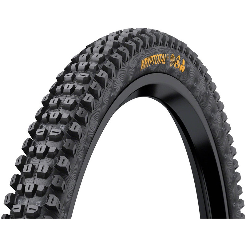 Continental Kryptotal Front Tire – 29 x 2.40 Tubeless Folding BLK Soft Downhill Casing E25