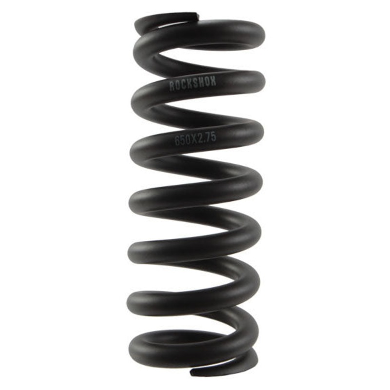 RockShox Steel Coil Spring (S), 2.50/2.75″ x 650#, Black
