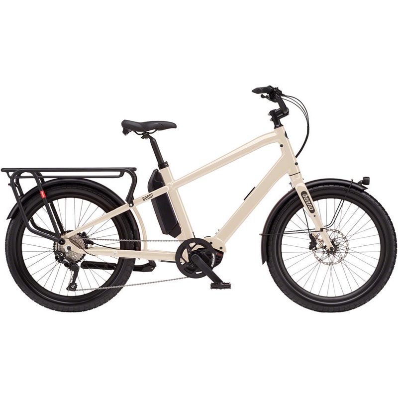 Benno Boost E Class 3 Etility Ebike – Bosch Performance Line Sport 400Wh Step-Over Bone Gray One Size
