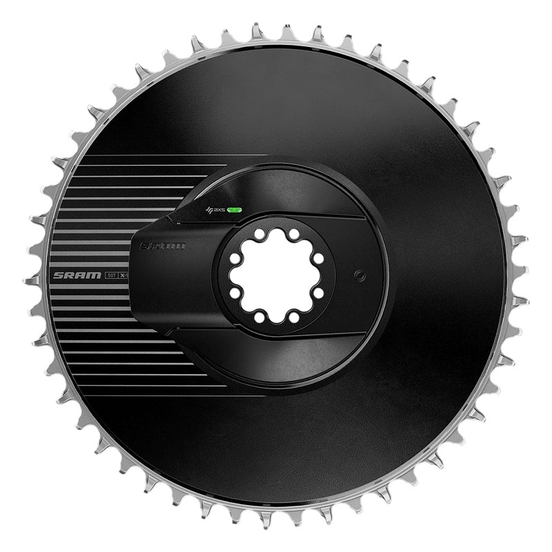 SRAM RED AXS Aero Power Meter Chainring Kit – 44t 12/13-Speed 8-Bolt Direct-Mount 6.5mm Offset BLK E1