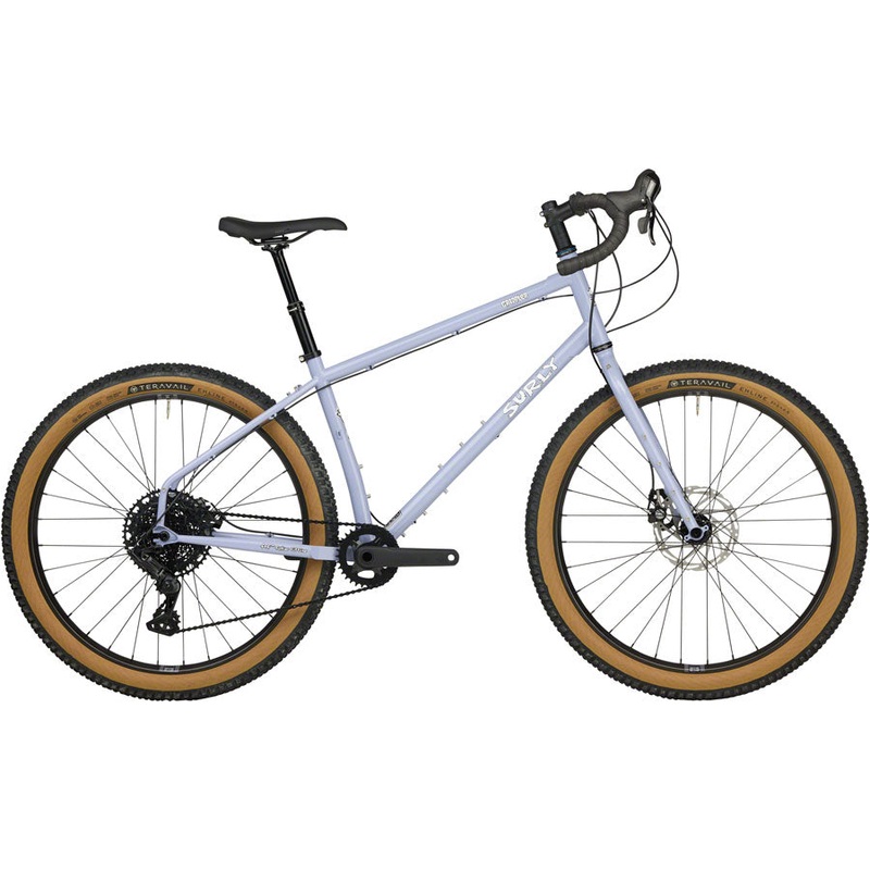 Surly Grappler Bike – 27.5″ Steel Purple Dust Bunny Medium