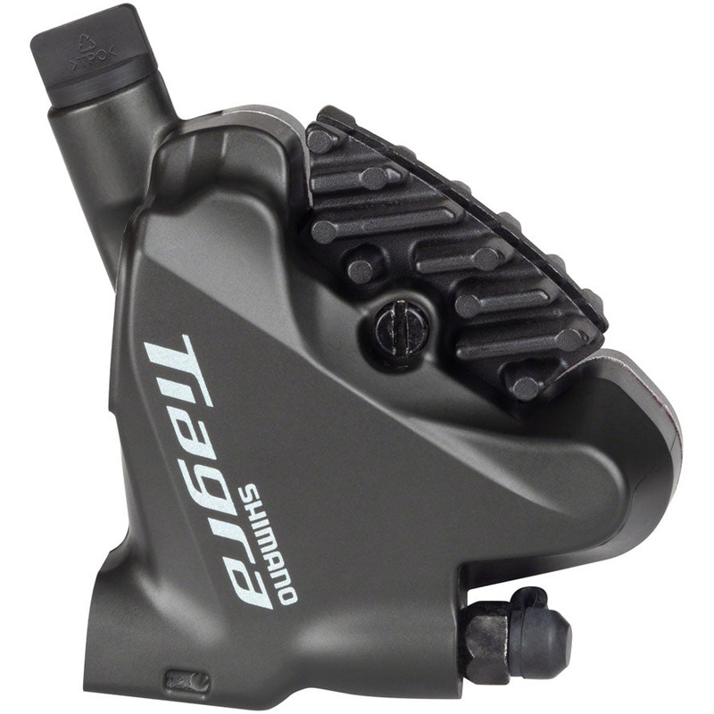 Tiagra BR-4770 Rear Flat-Mount Hydraulic Disc Brake Caliper Resin Pads Fins
