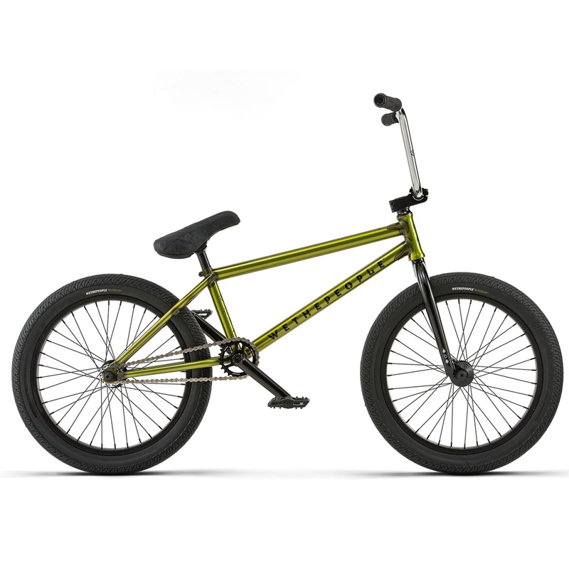 We The People Trust 20″ BMX Bike 21″ TT – Translucent Lime Green