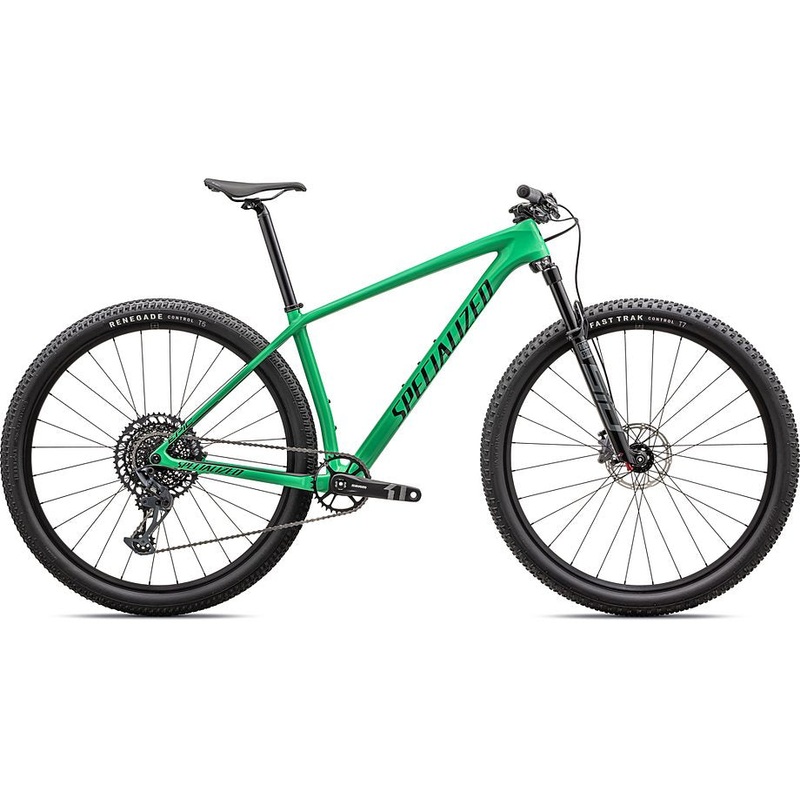 2025 Specialized epic ht comp bike gloss electric green / forest green m
