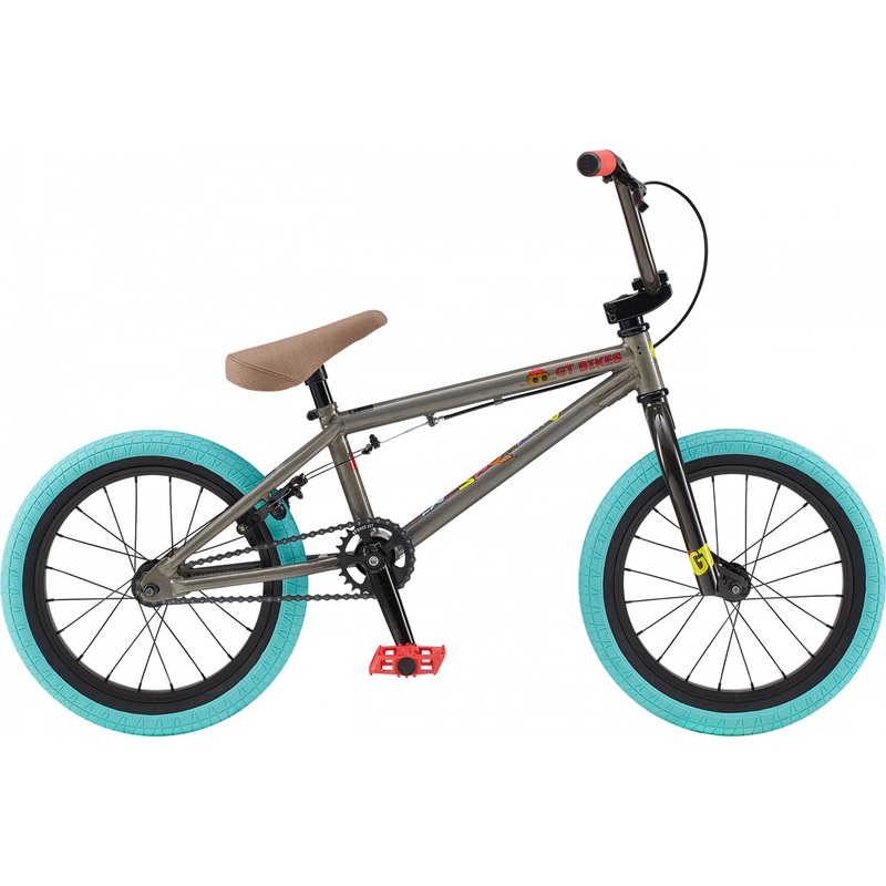 GT Performer Lil 16″ BMX Bike-Raw