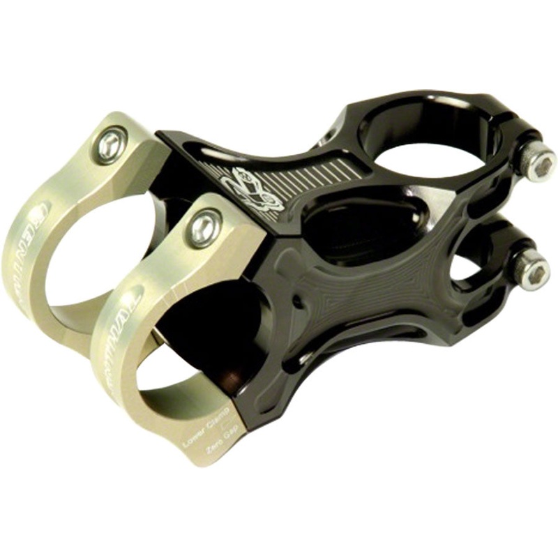Renthal Apex 35 Stem – 50mm 35 Clamp +/-6 1 1/8″ Aluminum Black/Gold