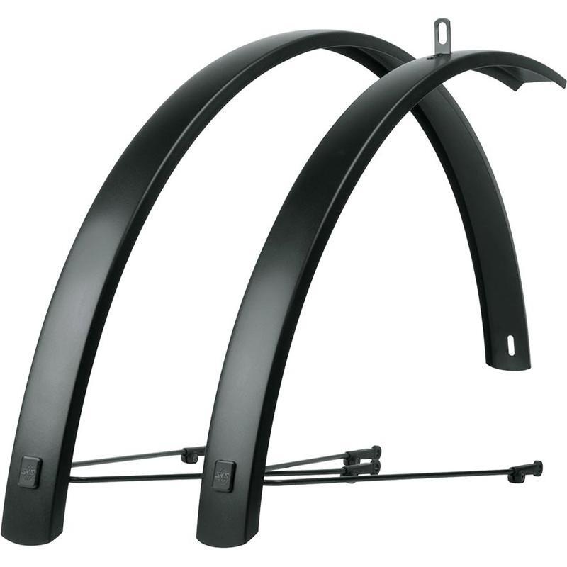 SKS Edge AL Aluminum Fender Set 56mm 700×50 Black