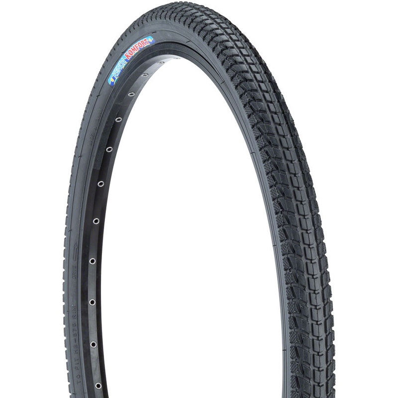 Kenda Komfort Tire – 26 x 1.95 Clincher Wire Black 60tpi
