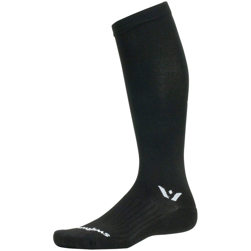 Swiftwick Aspire Knee High Socks – 12″ Black X-Large