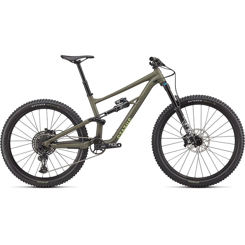2022 Specialized status 140 bike satin oak green / limestone s4