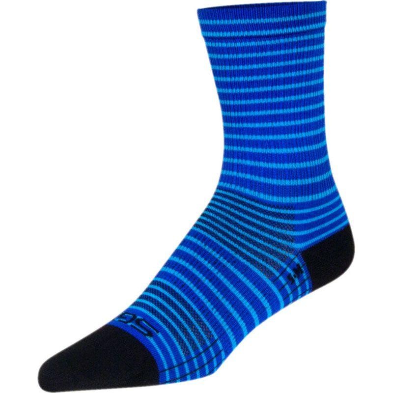 SockGuy SGX Royal Stripes Socks – 6 Royal Large/X-Large