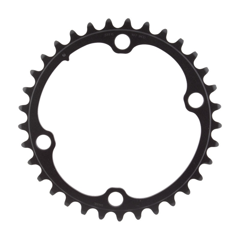 SRAM Rival 2×12-Speed Inner Chainring – 33t 107 BCD BLK For use 46t Outer