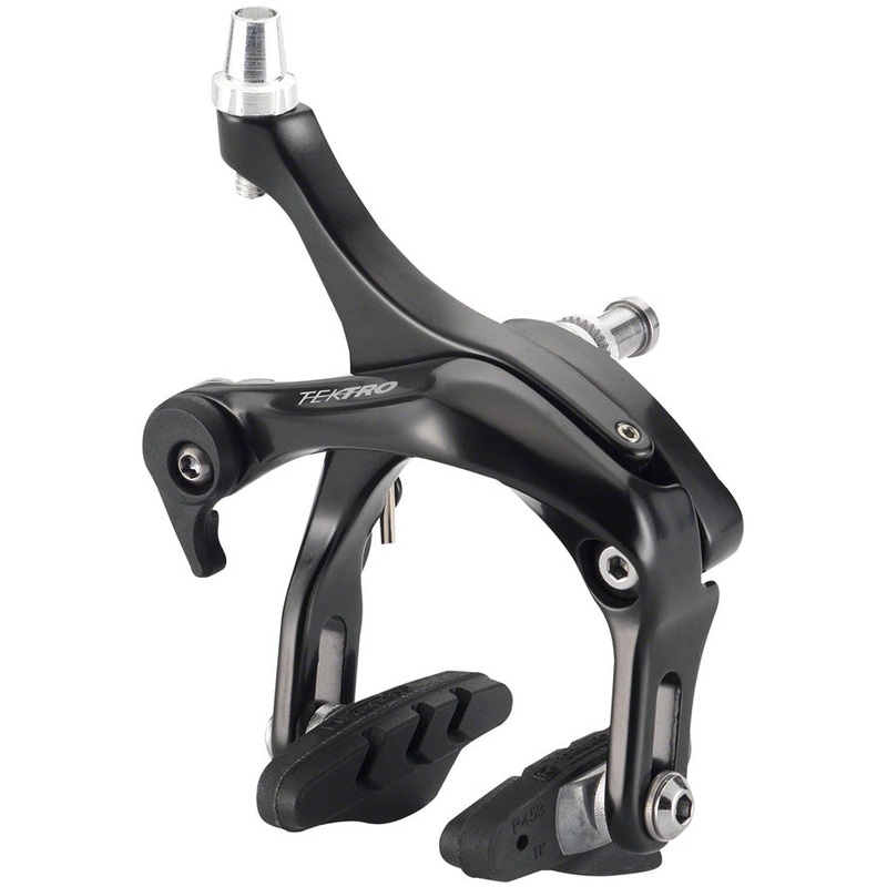 Tektro R315 Front Dual Pivot Road Caliper Brake, 41-57mm Reach, Black