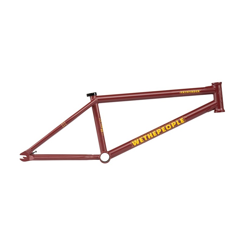 We The People Pathfinder BMX Frame Matte Burgundy 21