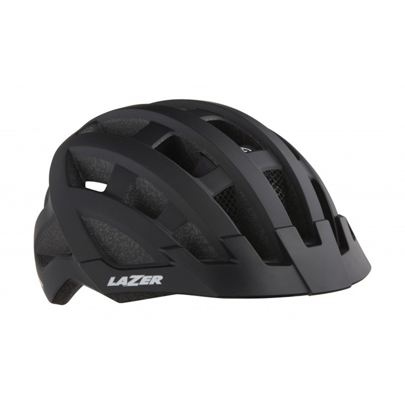 Lazer Compact DLX Commuter Helmet – Black – 2020