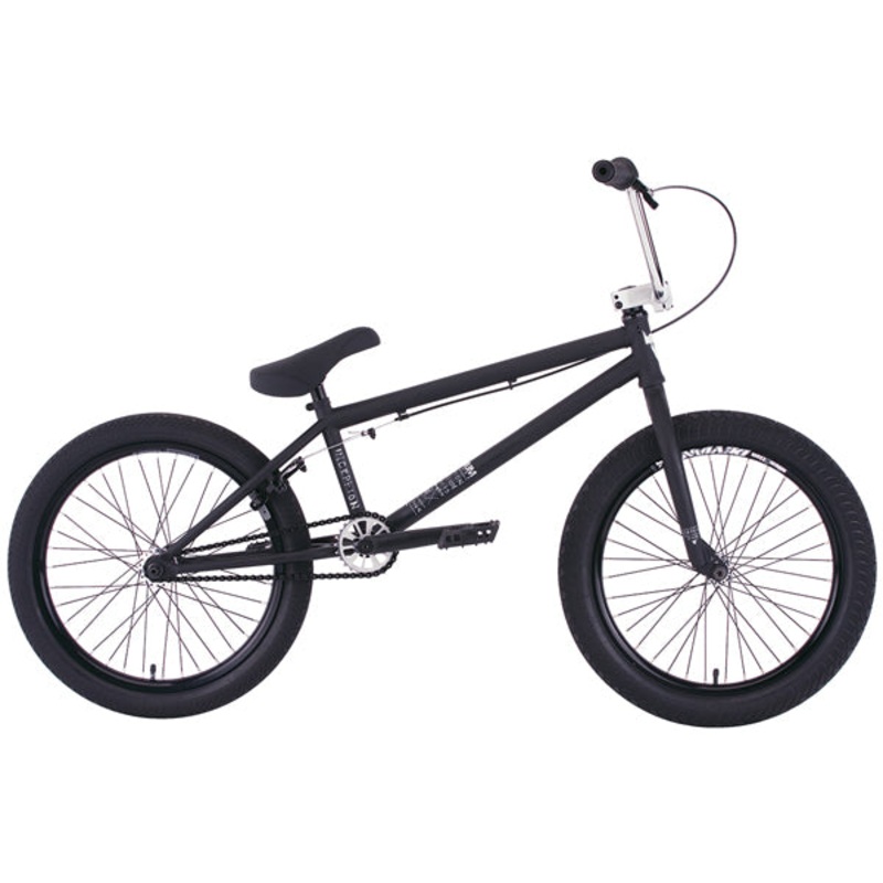 Premium Inception BMX Freestyle Bike-20.5″TT-Matte Black