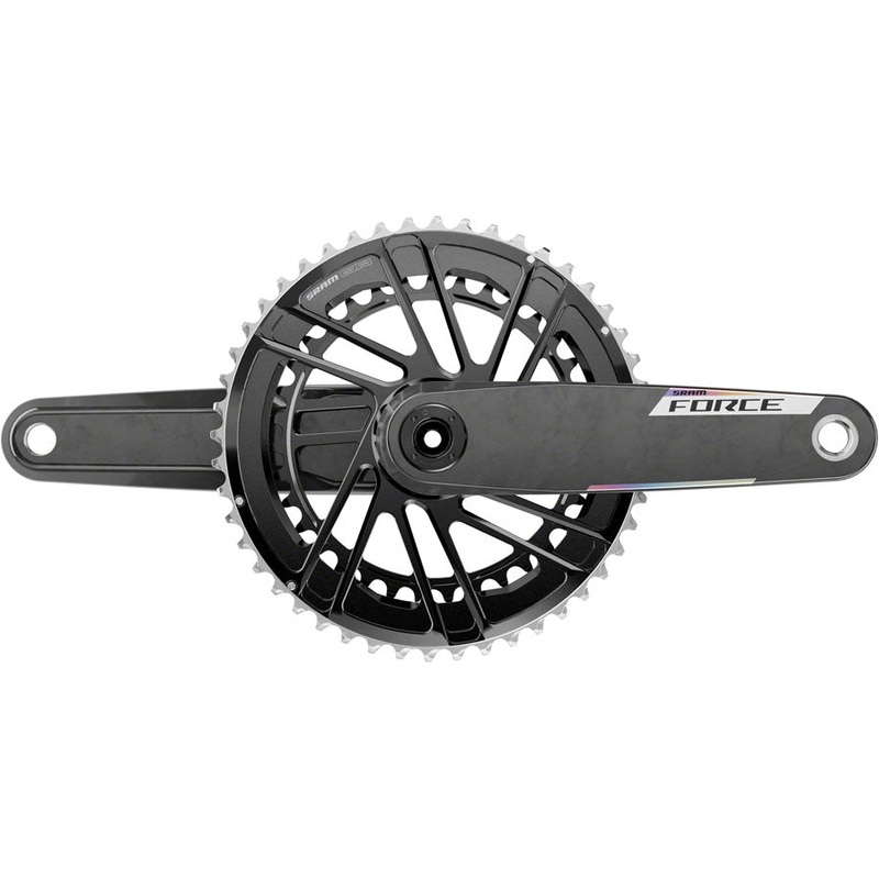 SRAM Force Crankset – 165mm 12-Speed 48/35t 8-Bolt Direct Mount DUB Spindle Carbon E1