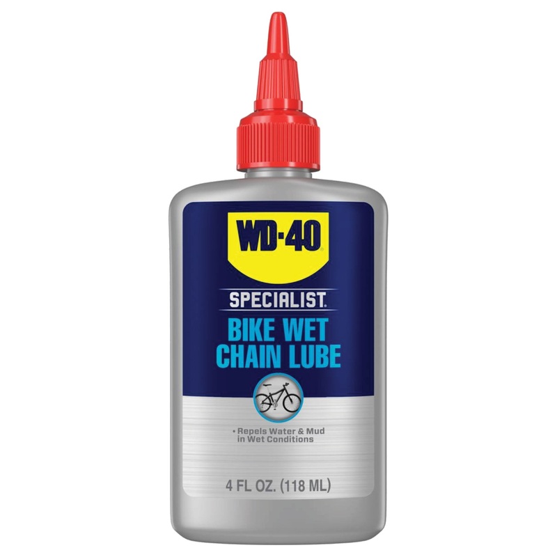 WD-40 BIKE Wet Chain Lube – 4oz Drip Bottle
