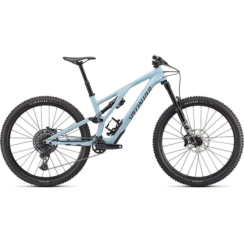 2022 Specialized Stumpjumper evo comp bike gloss arctic blue / black s3