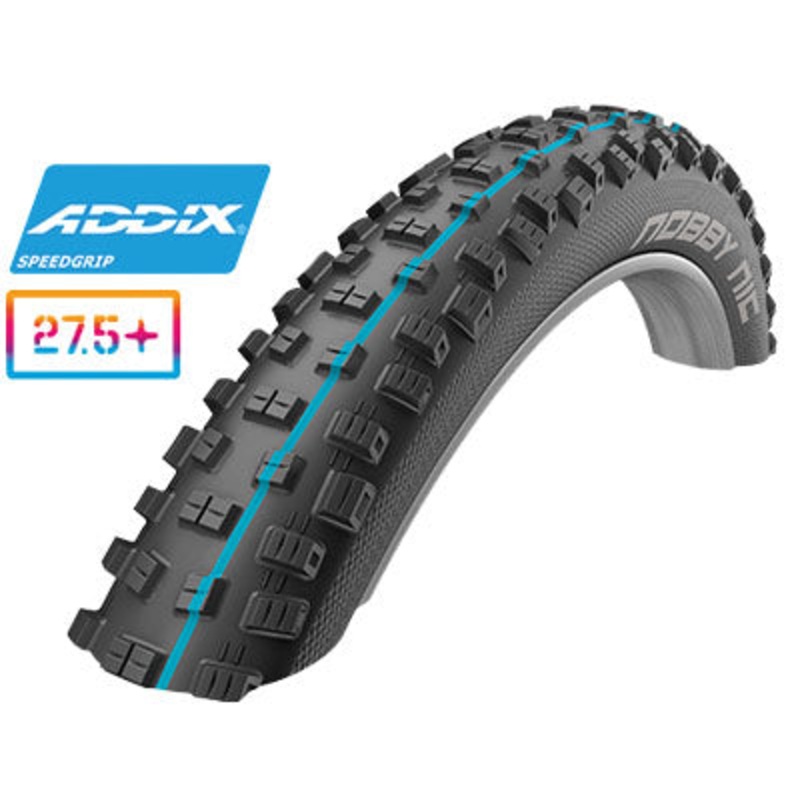 Schwalbe Nobby Nic 27.5X2.8 Fold Tl Easy Addix Speedgrip Nobby Nic Super Trail  Tires  27.5” / 584