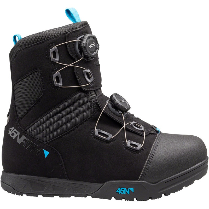 45NRTH Wolfgar Cycling Boot – Black/Blue Size 48