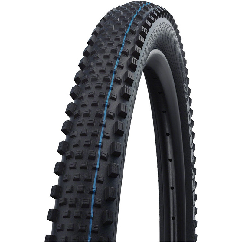 Schwalbe Rock Razor Tire – 27.5 x 2.6 Tubeless Folding BLK Evolution Super Trail Addix SpeedGrip