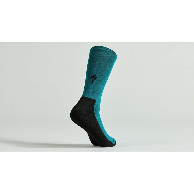 Specialized primaloft lightweight tall sock tropical teal m