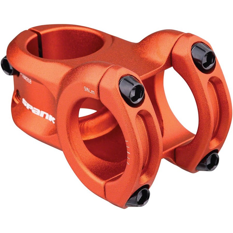 Spank SPOON 318 Stem – 43mm Length – 31.8mm Clamp – Orange