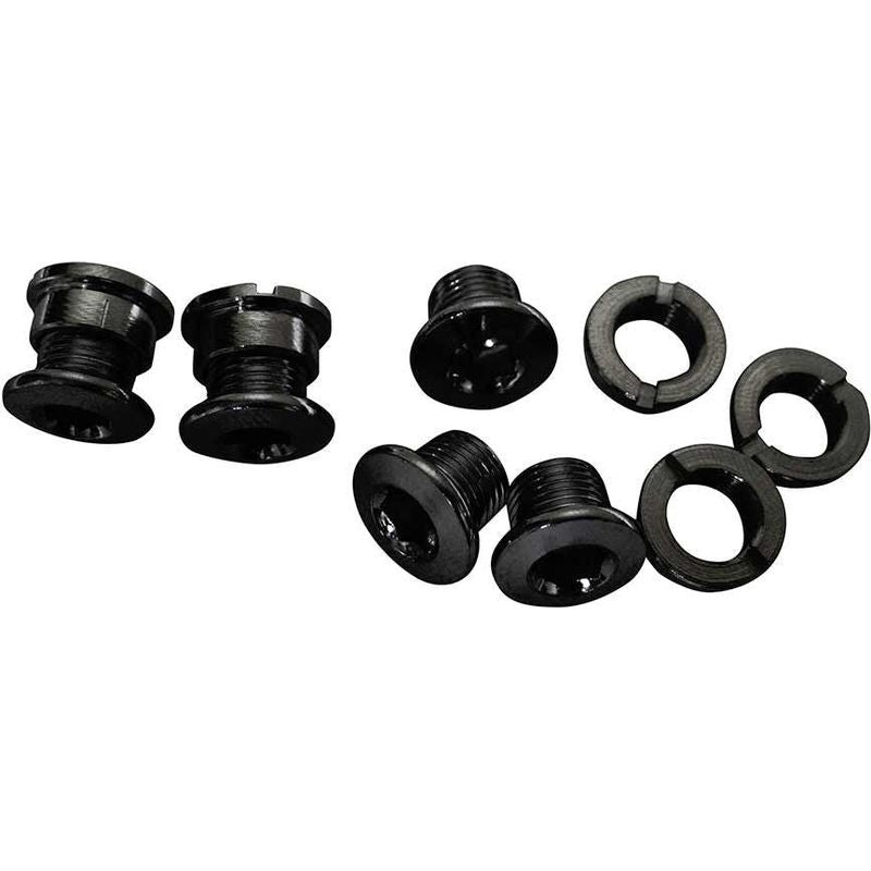 Truvativ 11.6915.016.000 Chain ring bolt kit 4-arm Triple Steel/Steel Black