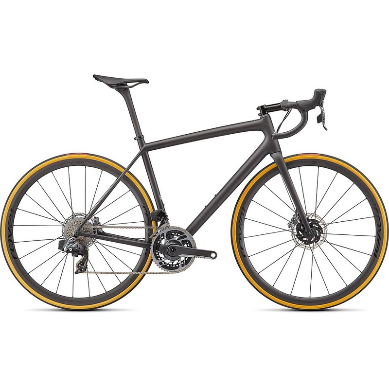 2022 Specialized aethos S-Works etap bike carbon / chameleon eyris color run / chrome foil 54
