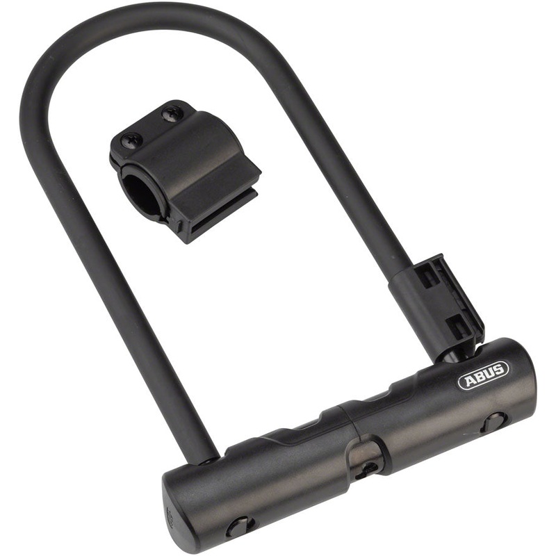 Abus Ultra 410 U-Lock – 3.9 x 9″ Keyed Black Includes bracket
