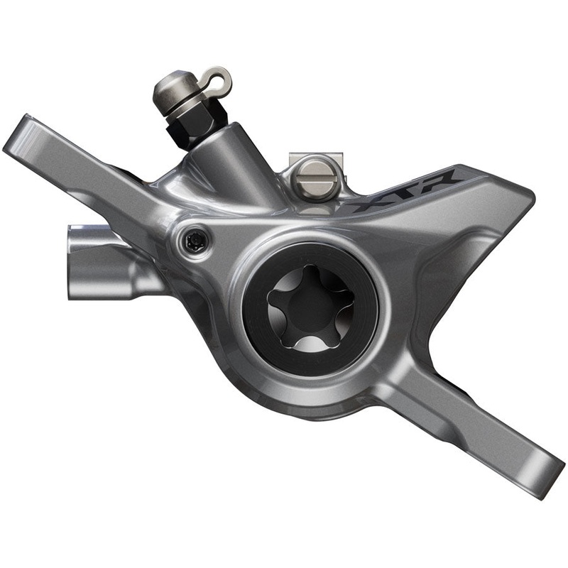 Shimano XTR BR-M9200 XC Disc Brake Caliper – Front Rear Post Mount 2-Piston Includes K04TI Metal Pads