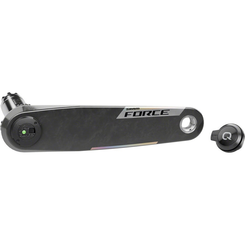 SRAM Force AXS Wide Left Crank Arm Power Meter Spindle Assembly – 175mm 12/13-Speed DUB PM Spindle Carbon E1