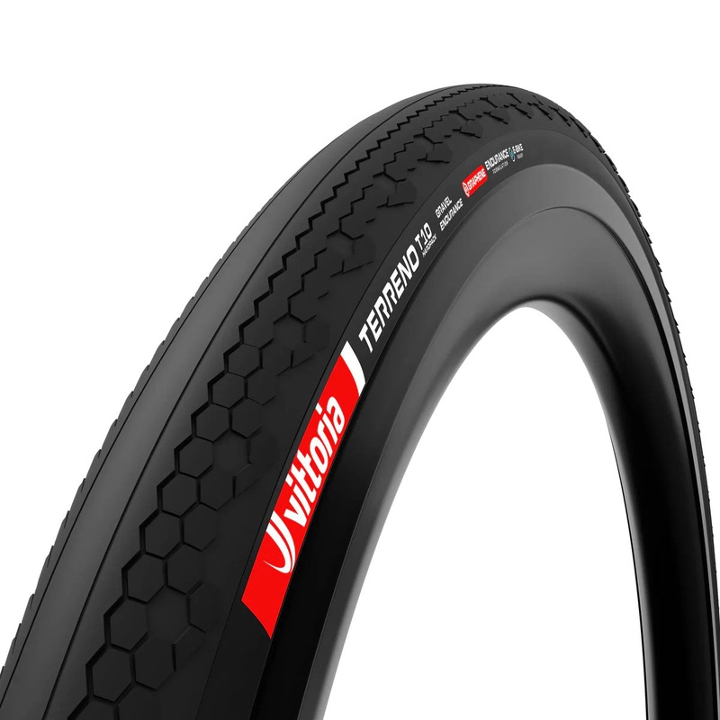 Vittoria Terreno T10 Hardpack Tire – 700 x 37 Tubeless Folding BLK Gravel Endurance Graphene G2.0