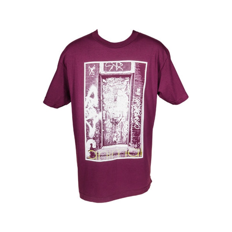 Animal Marcy Ave T-Shirt-Maroon/White