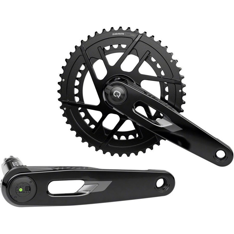 SRAM Rival AXS Power Meter Crankset – 172.5mm, 12-Speed, 46/33t, 8-Bolt Direct Mount, DUB PM Spindle, Black, E1