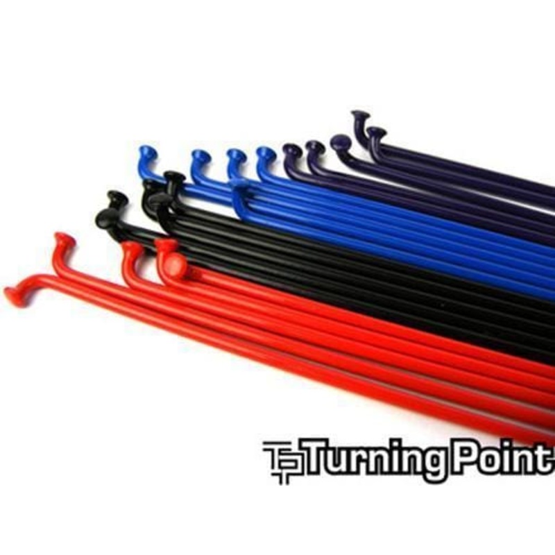Turning Point Coloured Spokes and Nipples 36 Pack