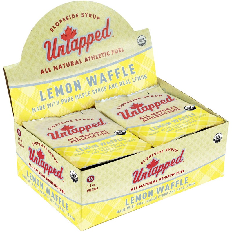 UnTapped Organic Waffle – Lemon, Box of 16