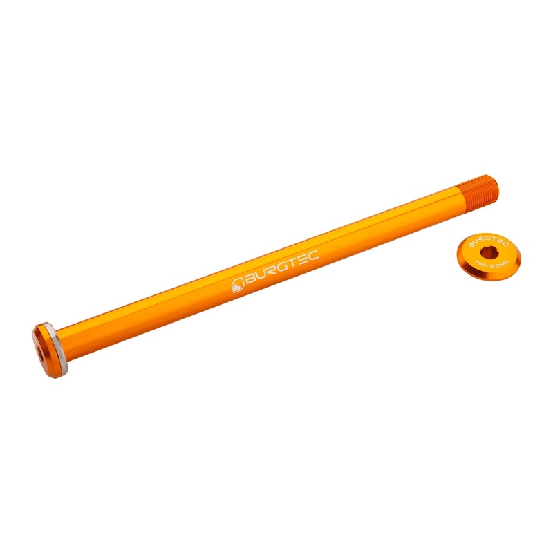 Burgtec Santa Cruz V10 182mm Rear Axle – Iron Bro Orange