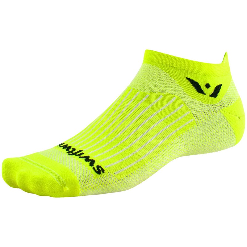 Swiftwick Aspire Zero Tab Socks – Hi-Viz Yellow, Medium