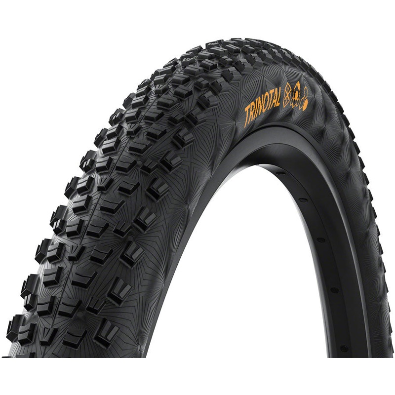 Continental Trinotal Tire – 26 x 2.20 Tubeless Folding BLK Grip Trail Casing E25