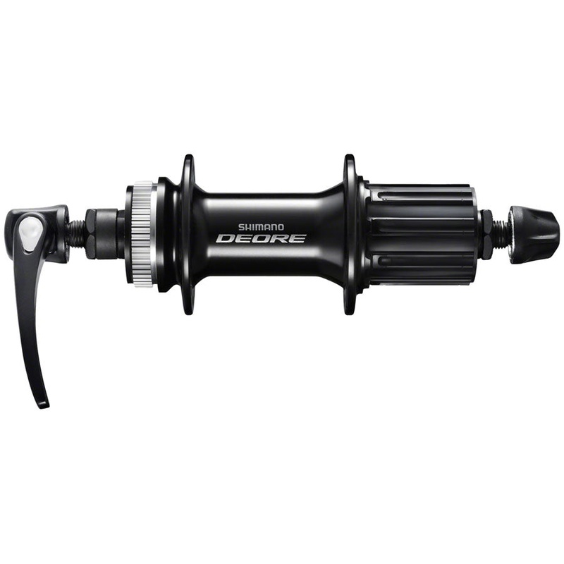 Deore FH-M6000 Rear Hub – QR x 135mm Center-Lock 11spd Black 32H