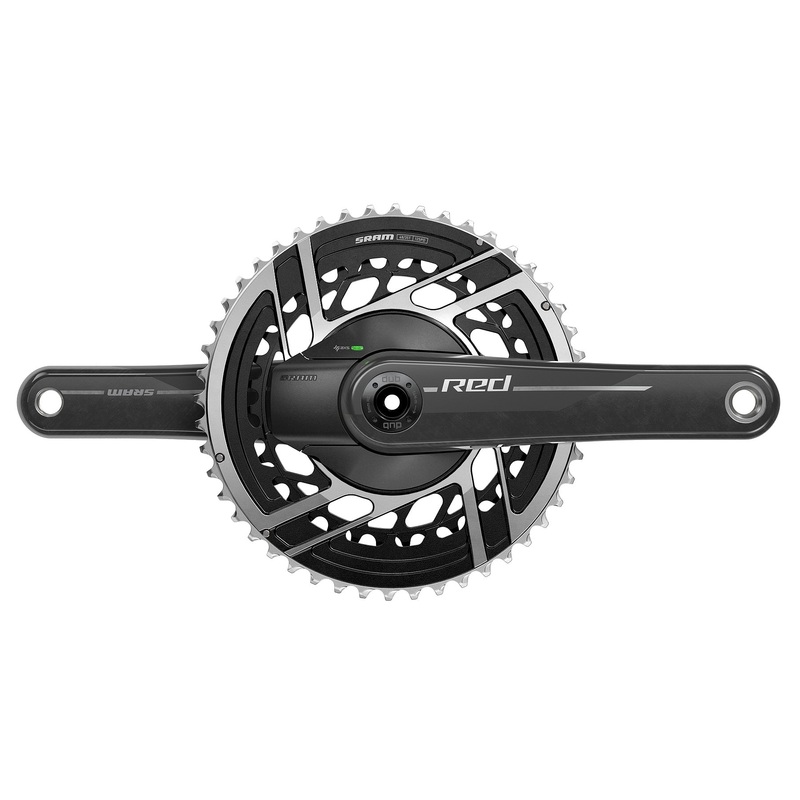 SRAM Red AXS 2x Power Meter E1, Power Meter Crankset, Speed: 12, Spindle: 28.99mm, BCD: Direct Mount SRAM 8 Bolt, 50/37,